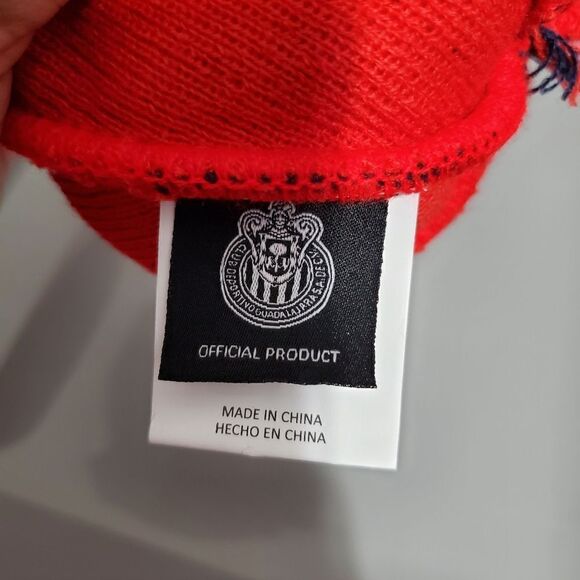 Chivas De Guadalajara mens Authentic Official Licensed Soccer Beanie NWT - Picture 6 of 8
